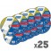 Kit 25 Discos de corte para inox 7 x 1/8 x 7/8