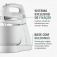 Batedeira 500 watts 4 velocidades branca Cake - B-50-W  110V