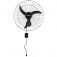 Ventilador de parede 60 cm oscilante preto - New  220V