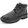 Botina monodensidade couro relax com cadar�o - 012