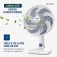 Ventilador de mesa 30 cm 6 p�s com 3 velocidades Super Power - VSP-30-W  220V