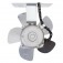 Exaustor para churrasqueira 200 mm  110V