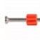Pino liso para fixa��o � p�lvora a��o indireta 1/4 X 55 mm com 100 p�s - PXI1455