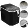 Maquina de gelo 12 Kg com sensor de cesta cheia preta - MG-02  220V