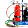 Conjunto de solda Oxig�nio/Acetileno Economy Pr�tico - 410151