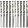 Broca de a�o r�pido para metal 9,5 mm DIN 338 com 10 pe�as - 715959