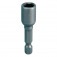 Soquete magn�tico sextavado 7 x 50 mm encaixe de 1/4