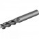 Fresa topo 10,0 mm em metal duro com 3 cortes