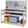 Bancada desmont�vel com 2 prateleiras e painel perfurado - BM-V