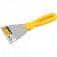 Esp�tula de a�o inox 80 mm com cabo de pl�stico