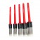 Kit 5 pinceis macios uso interno