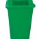 Cesto coletor de lixo 60L tampa basculante Sem adesivo - CV61VD