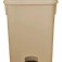 Cesto coletor de lixo com pedal 100L com rodas - CP11BG