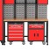 Arm�rio modular para oficina vermelho - 1205100650