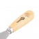 Esp�tula de a�o laminado 63 mm com cabo de madeira 