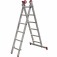 Escada de alum�nio extens�vel 1,85 x 2,62 m 2 x 6 degraus - ESC0615