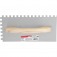 Desempenadeira de a�o dentada 250 x 120 mm