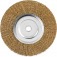 Escova circular de a�o ondulado 6 x 1/2 x 1/2