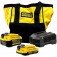 Kit 2 Baterias 20V 2Ah e 4Ah + Carregador e Bolsa- SCB224CK  110V/220V