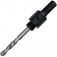 Suporte para serra copo de 14 a 30 mm com haste 3/8