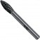 Lima rotativa endurecida em chama 6 x 18 mm haste 6 mm - 23.282