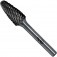 Lima rotativa endurecida em arvore 16 x 25 mm haste 6 mm - 23.280