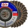 Disco de lixa flap disc manta abrasiva 4.1/2
