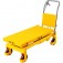 Mesa hidr�ulica pantogr�fica capacidade 1000kg com roda de PU - MPP 1000