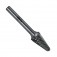 Lima rotativa endurecida �rvore corte D 10 x 20 mm haste 6 mm - 23.232