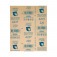 Folha de lixa para madeira e massa 225 x 275 mm - A237