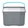 Caixa t�rmica 20 litros cinza plus com verde litoral - SUV 20L