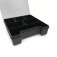 Organizador pl�stico com 6 compartimentos com tampa 