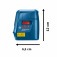 Kit N�vel a laser 15 m com trip� Nivelox + Trena a laser 25 m GLM25-23