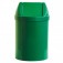 Cesto coletor de lixo 14L tampa basculante sem adesivo - CS24VD