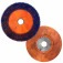 Escova de nylon para enceradeira 510 mm com flange - 01014