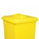 Cesto coletor de lixo 100L tampa flip top sem adesivo - CD12AM