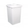 Cesto coletor de lixo 60L tampa flip top sem adesivo - CV62BR