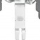 Chave tr�s garras abertura regul�vel para porca pl�stica - 108010
