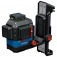 N�vel a laser verde a bateria 70/120m com receptor e acess�rios Sem Bateria - GLL 18V-120-33 CG