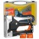 Grampeador manual 4 a 14 mm com maleta e kit de grampos - BFH0133