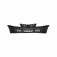Para-choque Gol Parati Saveiro G4 2005 a 2010 dianteiro preto liso - 6450