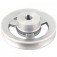 Polia de alum�nio 1 canal perfil A 120 mm com furo de 5/8