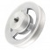 Polia de alum�nio 1 canal perfil A 120 mm com furo de 5/8