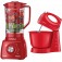 Kit Liquidificador 550W Turbo Power L-99-FR + Batedeira 400W Pr�tica B-44-R	  220V
