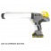 Aplicador de silicone a bateria 21V 600 ml Sem Bateria - TI-21/6500P