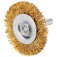 Jogo de escovas a�o circular haste 6 mm com 3 pe�as - 744869