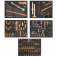 Arm�rio Mobili�rio para oficina tampo em madeira com kit 268 ferramentas - C45PRO 2.0W
