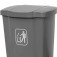 Lixeira pl�stica 18 litros com pedal