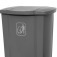 Lixeira pl�stica 50 litros com pedal
