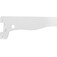 Suporte para prateleira branco 25 cm - 3295250021